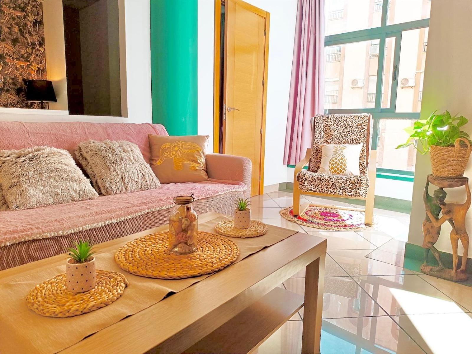 Apartamento El Bambu Cerca Del Mar Málaga Exteriör bild